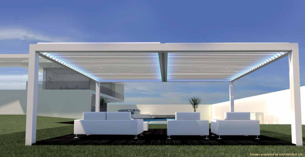 Eluha - Биоклиматические перголы для вилл, ресторанов и офисов