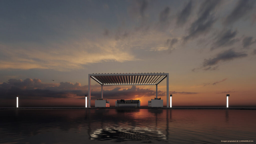 Eluha - Биоклиматические перголы для вилл, ресторанов и офисов