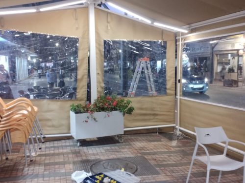Eluha instalaciones en terrazas comerciales en la Costa del Sol