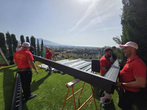 Eluha instalaciones de toldos a particulares en la Costa del Sol