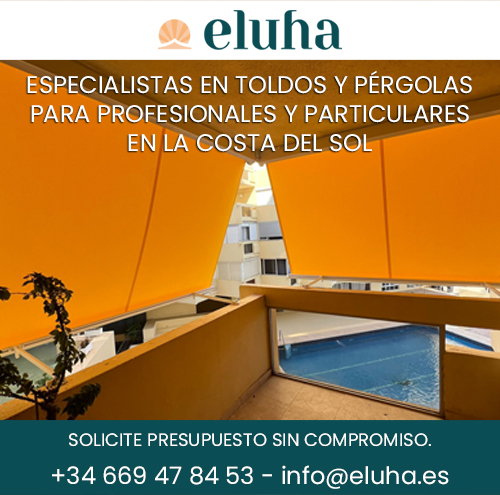 Eluha toldos y pérgolas en la Costa del Sol - Pida presupuesto sin compromiso