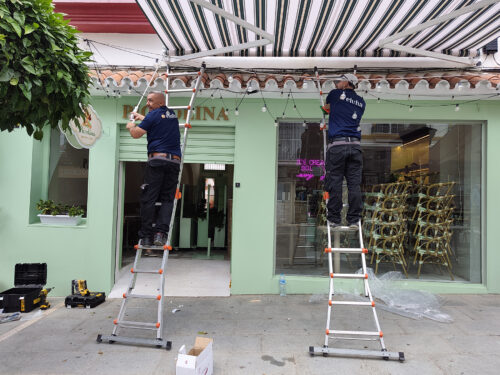 How we work - Eluha awnings and pergolas in Marbella and the Costa del Sol