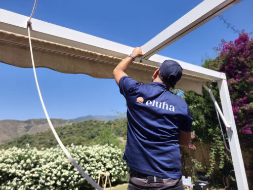Como trabajamos - Eluha toldos y pérgolas en Marbella y la Costa del Sol